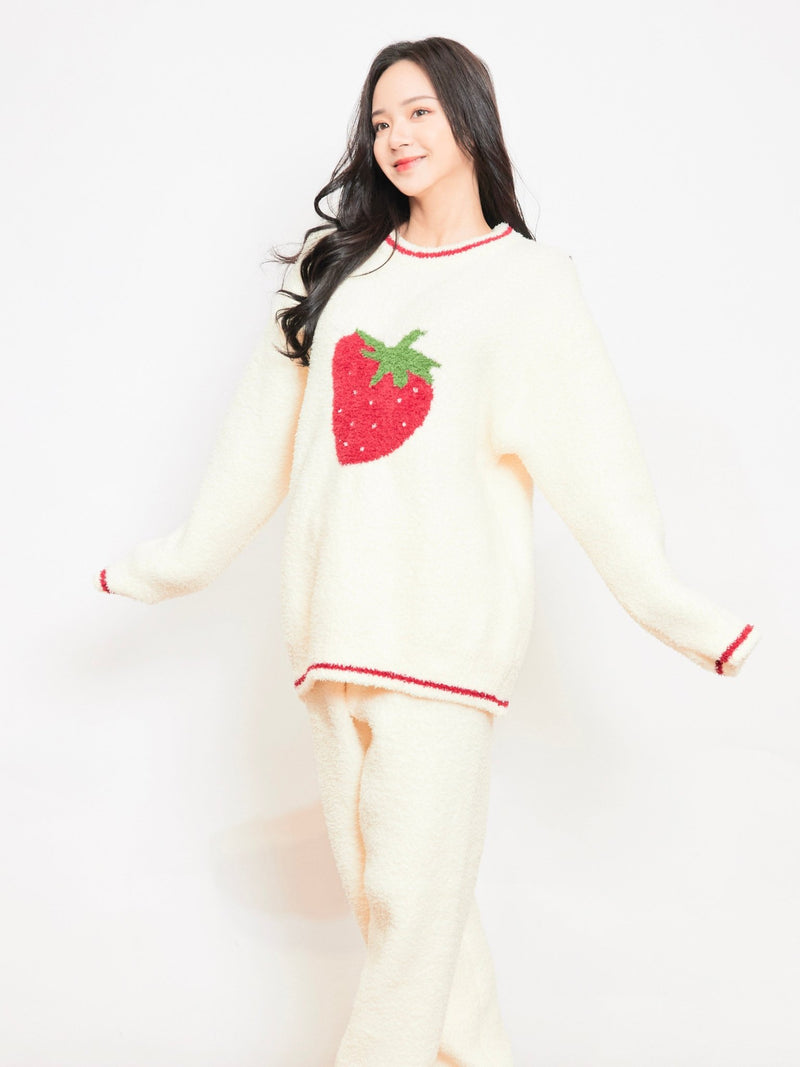 雲朵睡衣 - 糯米草莓 - Sugar8