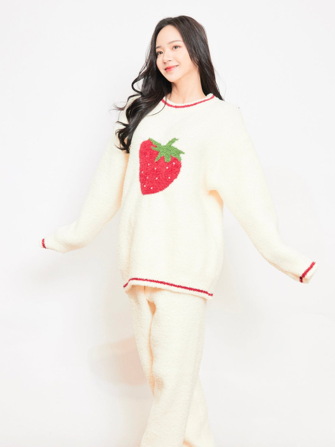 雲朵睡衣 - 糯米草莓 - Sugar8