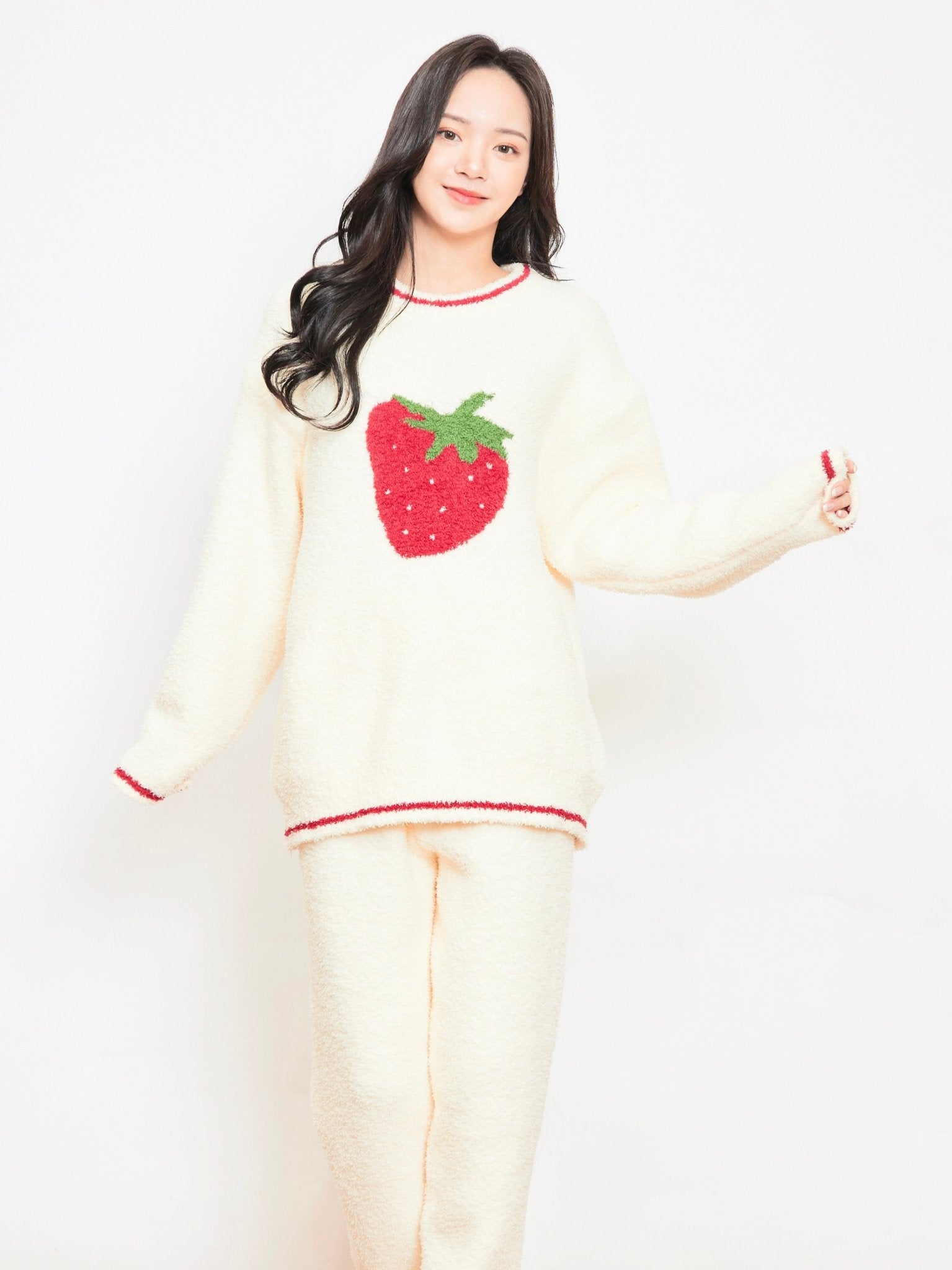 雲朵睡衣 - 糯米草莓 - Sugar8