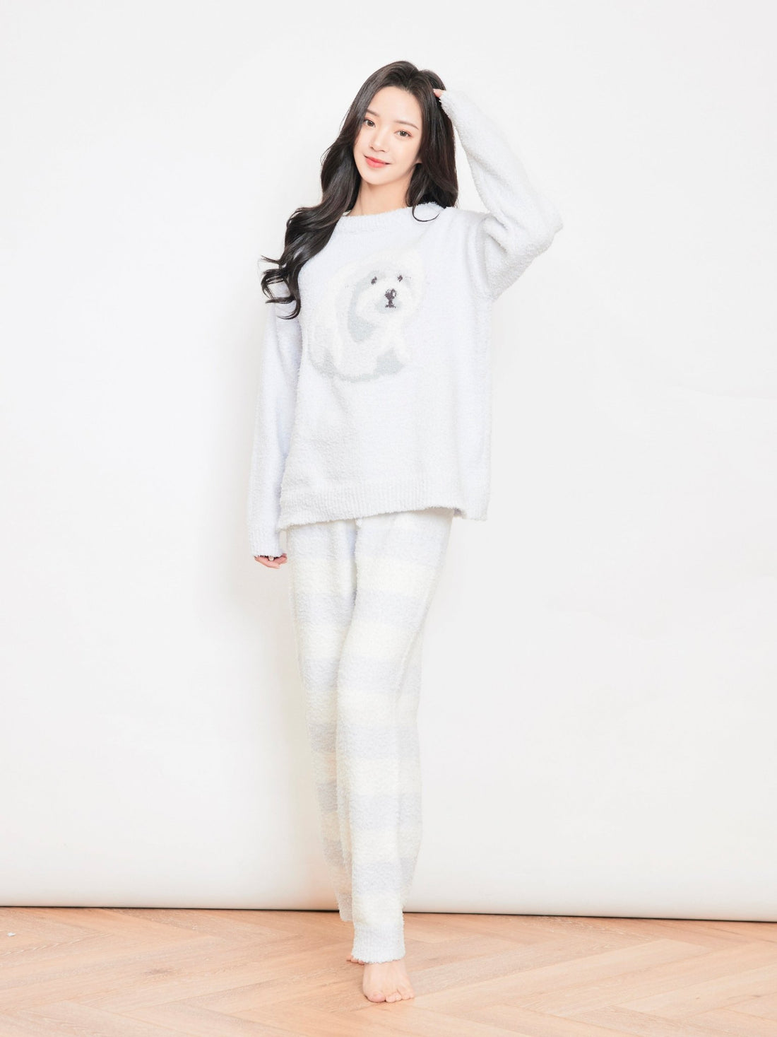 雲朵睡衣 - 藍色狗狗 - Sugar8